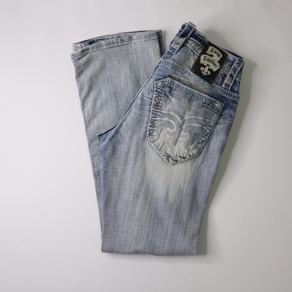 COPY - Rock Revival Walden Slim Boot Cut Jeans- 33 - Picture 15 of 17